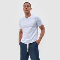 Футболка мужская MINAKU REGULAR FIT: цвет белый, р-р 48