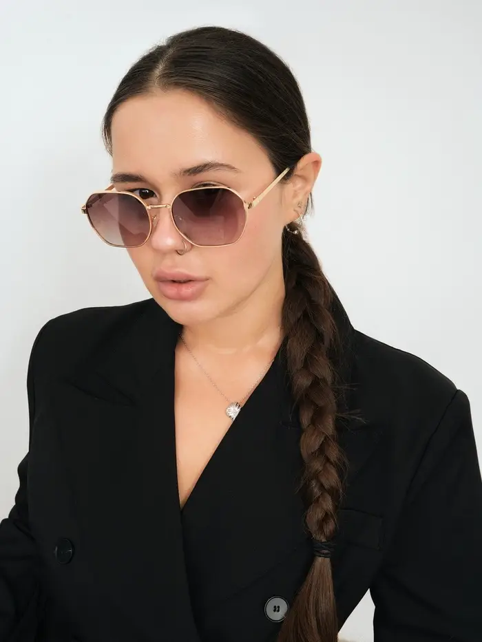 Очки солнцезащитные &laquo;OneSun. Овал&raquo;, uv 400, футляр, салфетка