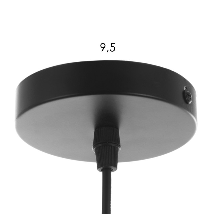 Светильник BayerLux Светильник BayerLux "Грегори" 40Вт E27 черный 30x30x14-100 см