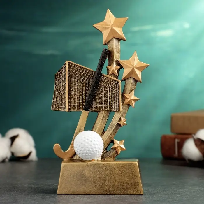 Кубок наградной &laquo;Хоккей на траве&raquo;, 9&times;3&times;18 см