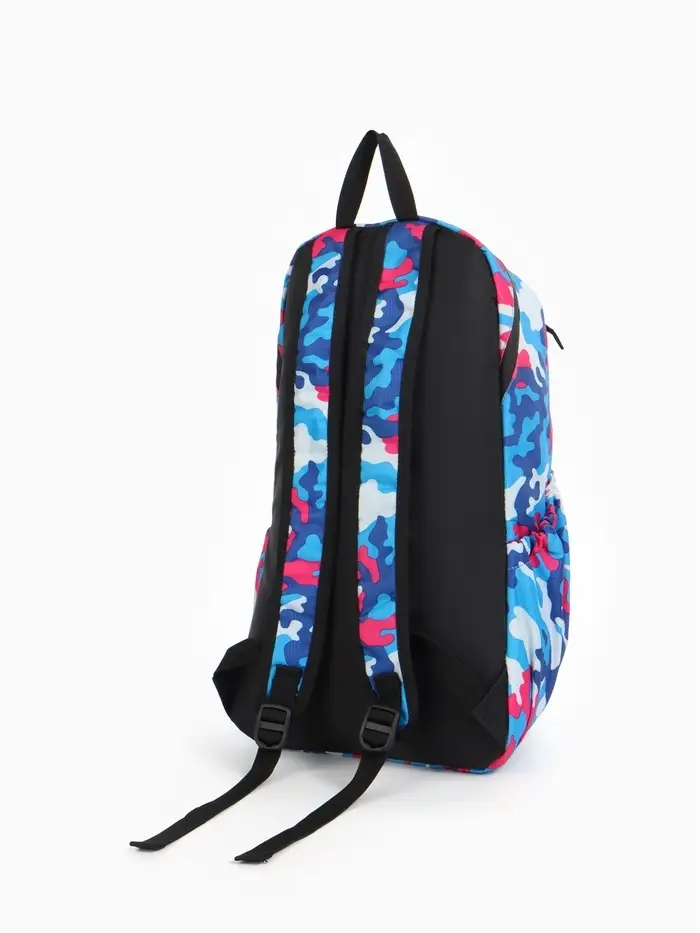 Рюкзак походный, водонепроницаемый, 14 л, с карманами, голубой