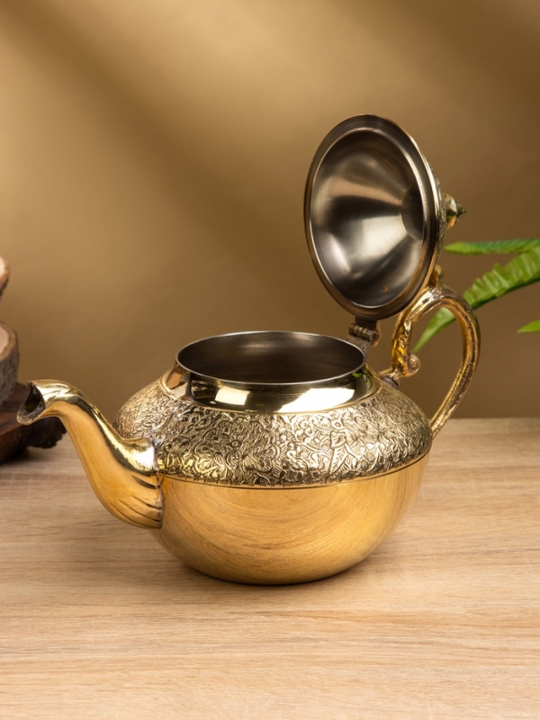 Чайник Чайник "Бочонок" латунь, 600 мл