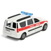 Машина металл. "LADA Largus" Скорая, 12 см, инерц, в кор
