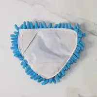 Насадка для окномойки, микрофибра букля, 14&times;17 см, синяя