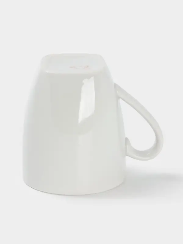 Кружка Дулевский фарфор &laquo;Мишутка&raquo;, 210 мл, белая