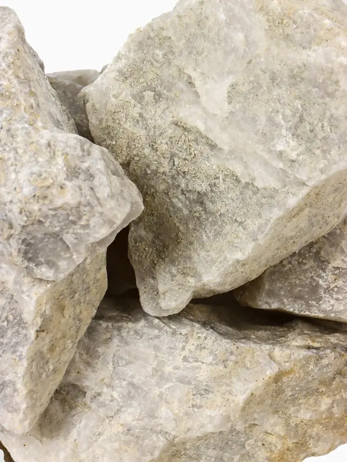 Кварц коробка 10 кг Колотый фракция 70 - 150 мм