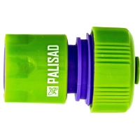 Соединитель для шланга пластм быстросъем 3/4 аквастоп Palisad 66165