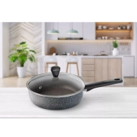Сотейник с крышкой Natural Cook 24 см, с индикатором нагрева