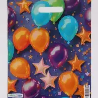 Пакет "Разноцветные шарики, полиэтиленовый с вырубной ручкой 30х40 см, 60 мкм Пакет "Разноцветные шарики, полиэтиленовый с вырубной ручкой 30х40 см, 60 мкм