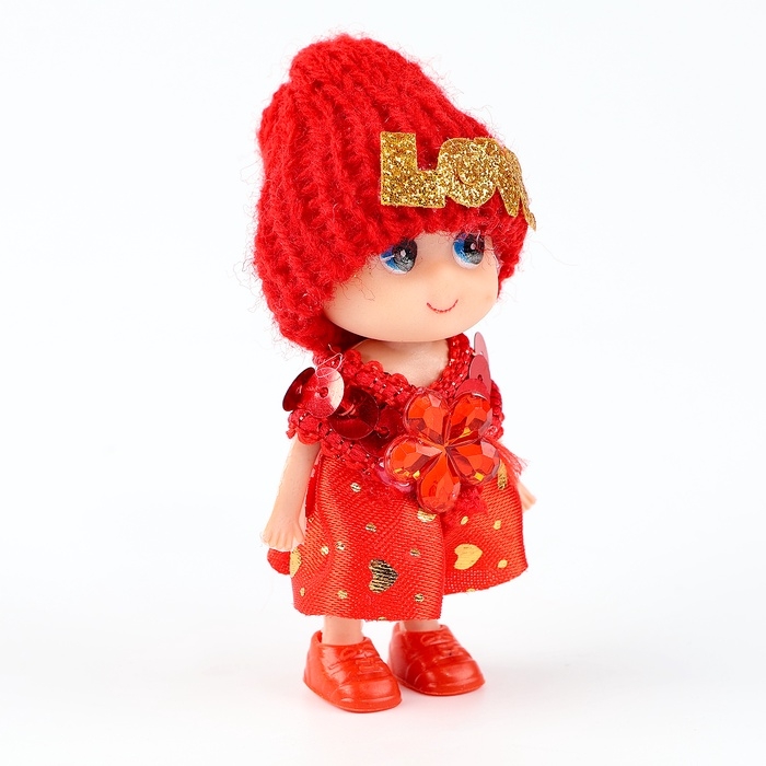 Кукла в шоубкосе, цвета микс Кукла в шоубкосе, цвета микс