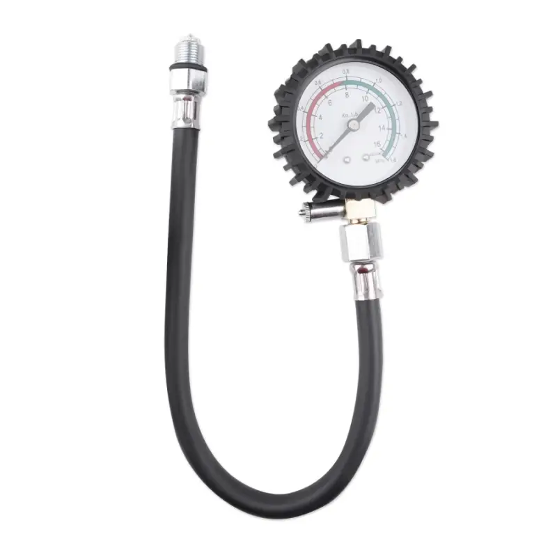 Компрессометр резьбовой c гибким шлангом AVS CT-04