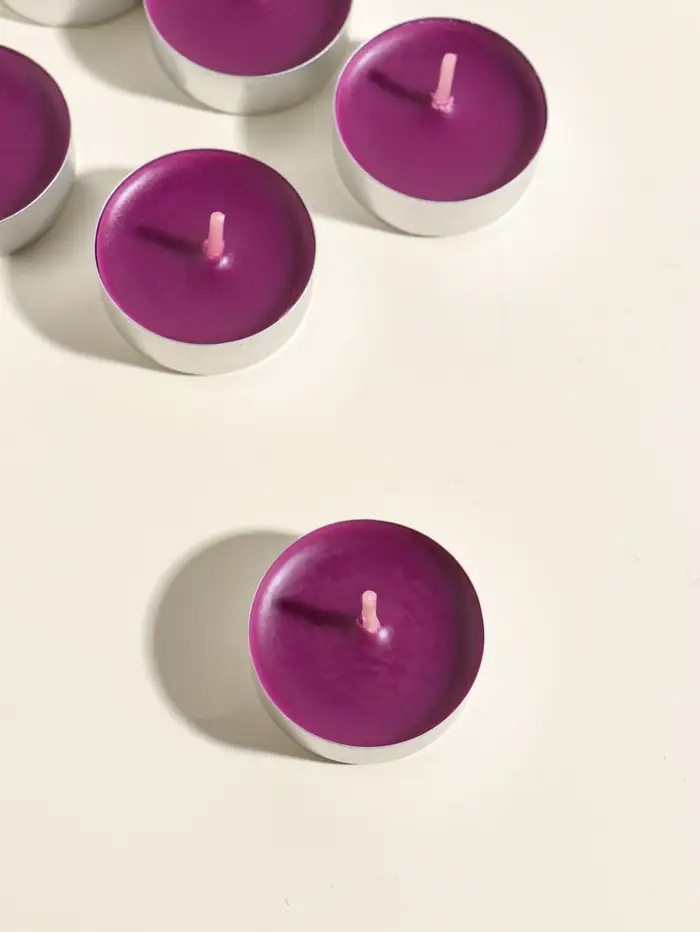 Набор свечей ароматических чайных &laquo;Тосканский виноград&raquo;, 6 шт.