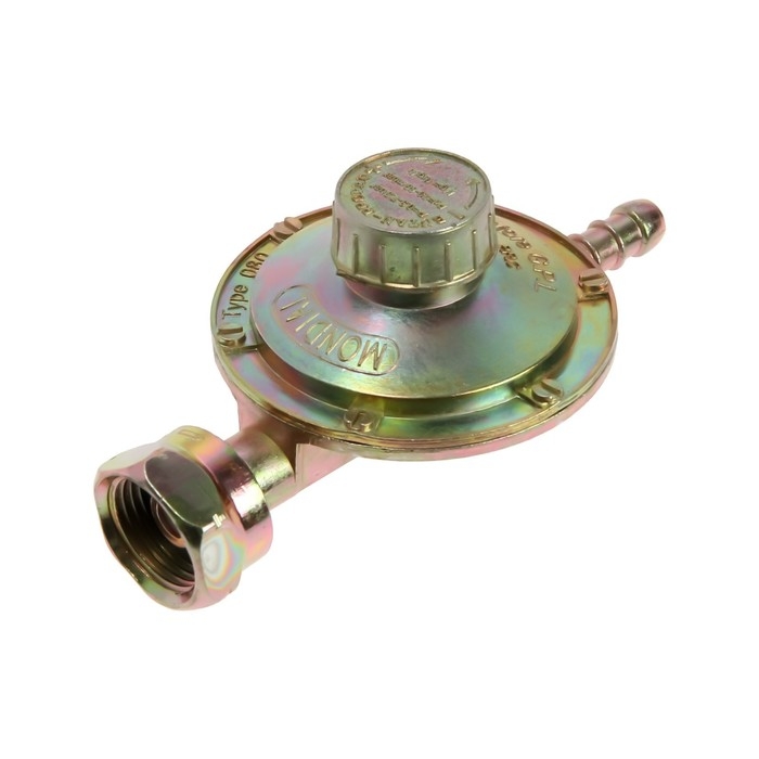 Редуктор пропановый FoxWeld  Редуктор пропановый FoxWeld "лягушка" с регулятором, вход/выход 0.75/0.02-0.06 Мпа, 1.2 Мпа