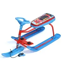 Снегокат &laquo;Тимка спорт 1+&raquo; Sportcar, голубой, красный, TC1+/SC Nika Kids