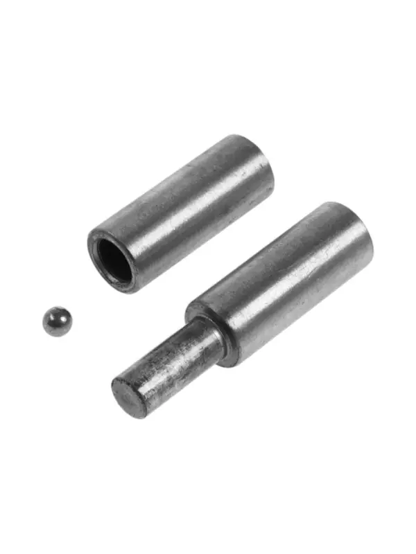 Петля гаражная ТУНДРА с шаром, 24&times;120 мм, набор 6 шт.