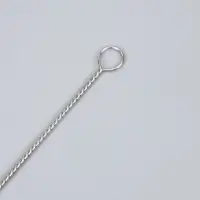 Ёршики, набор 4 шт., 20&times;0.5 см, с кольцом, ворс белый