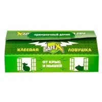 Клеевая ловушка Домик SAFEX, большая, с запахом арахиса, 1 шт.