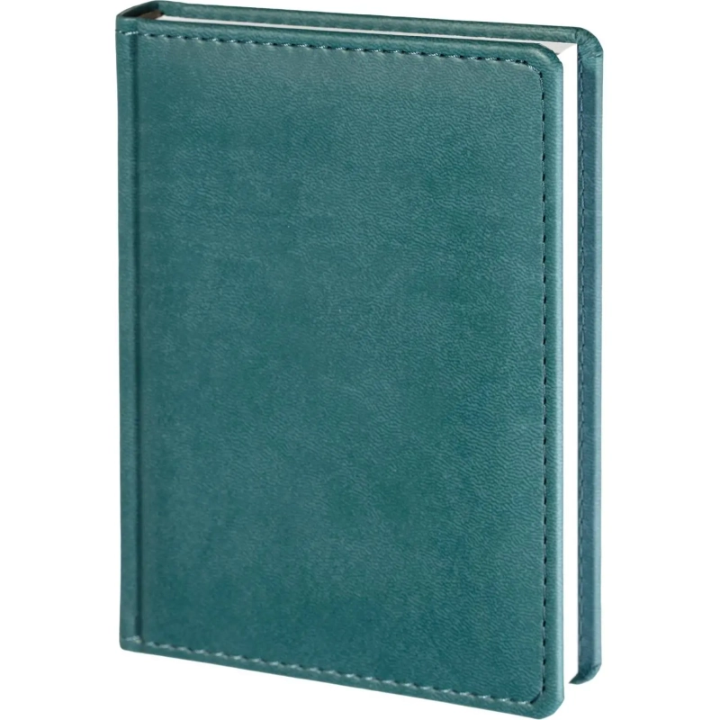 Ежедневник недатированный бирюзовый,А6,110х155мм,176л,ATTACHE Сиам