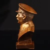 Бюст &laquo;Сталин И.В.&raquo;, 10&times;7&times;5 см, под бронзу