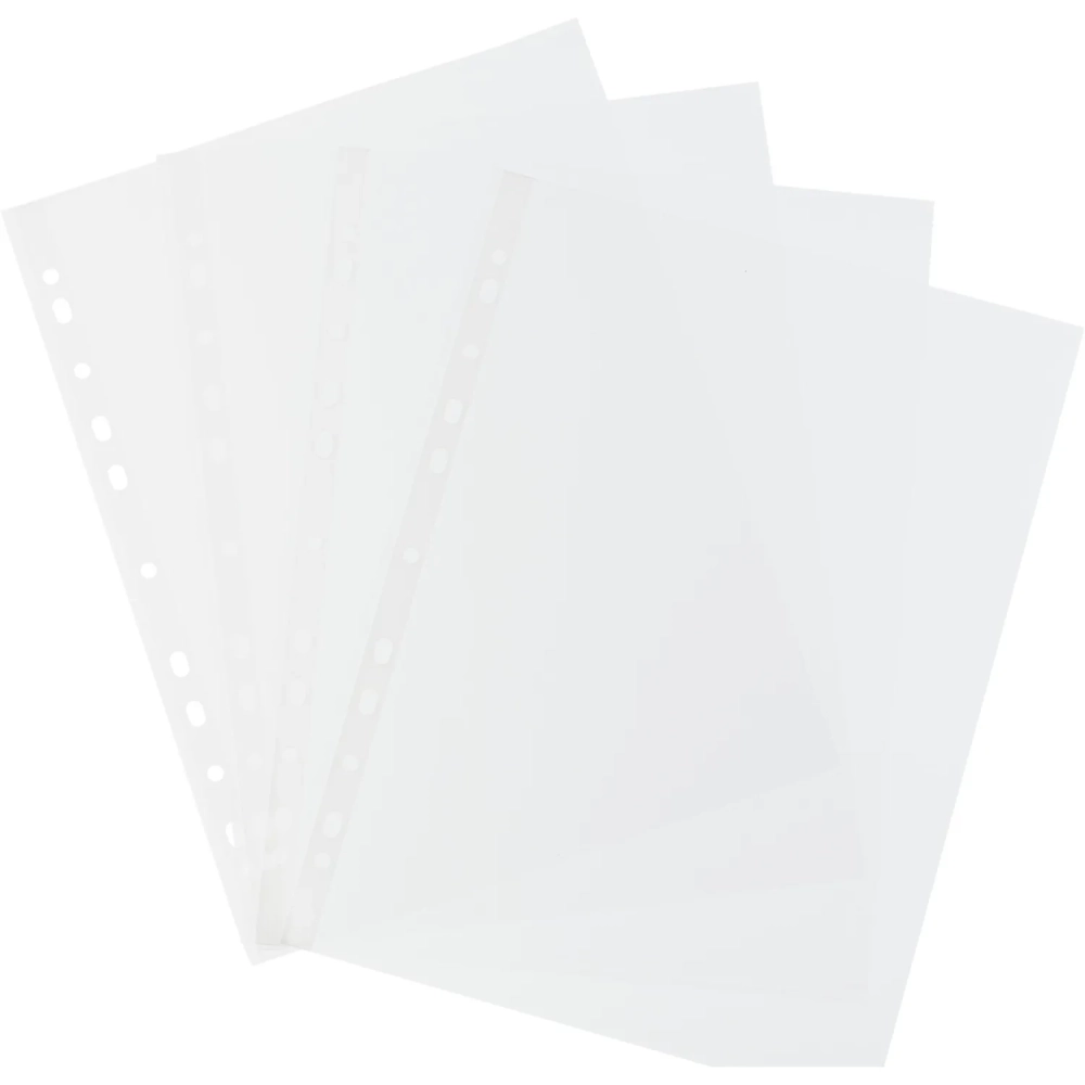 Файл-вкладыш А4, 40мкм, рифленые     100 шт/уп, Китай