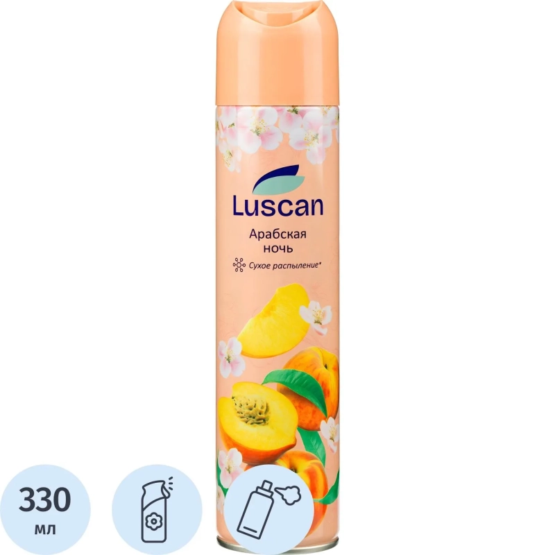 Освежитель воздуха Luscan 330мл Арабская ночь сухое распыл