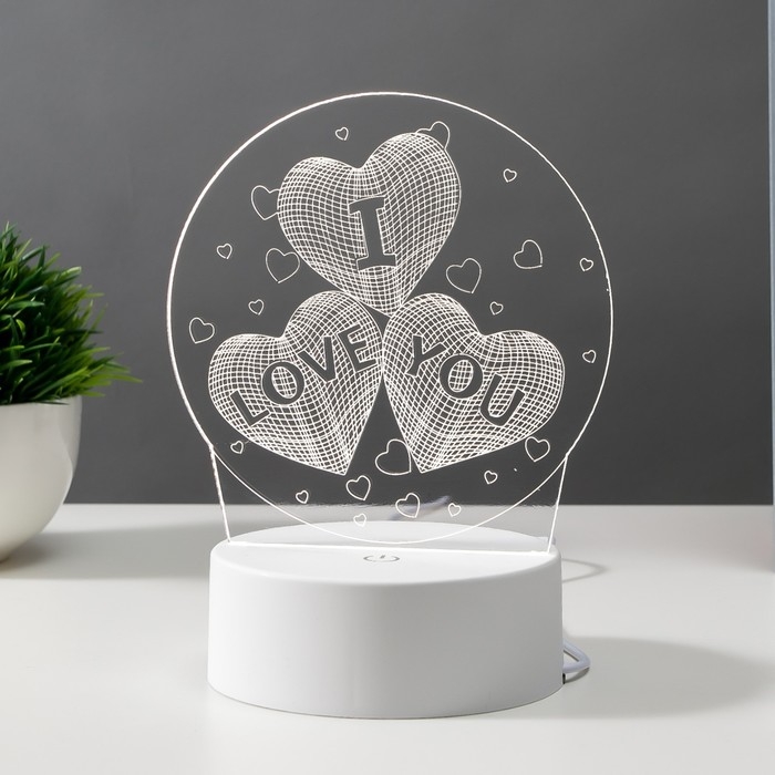 Светильник Светильник "Любовь" LED 3 цвета от USB
