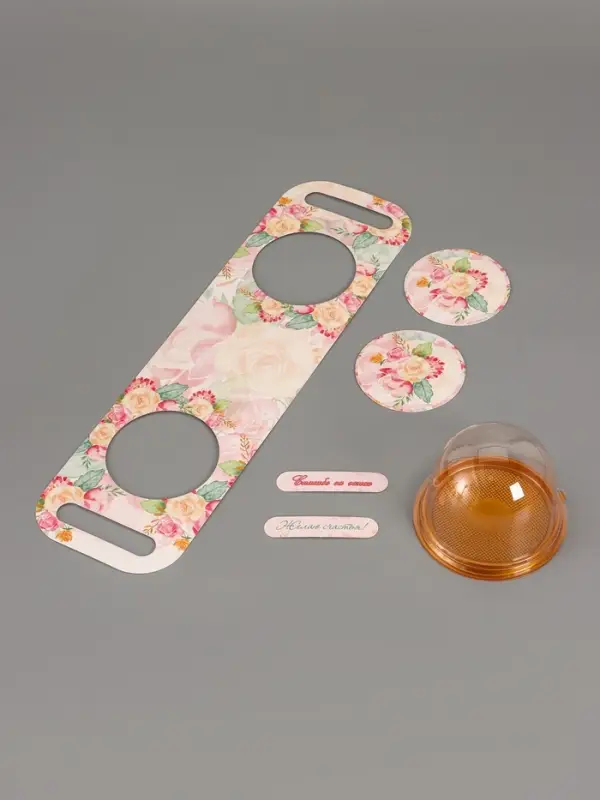 Коробка подарочная с куполом &laquo;Букет&raquo;, 11.5&times;12&times;15.5 см