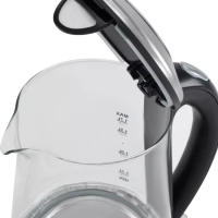 Чайник HYK-G8406 1,7л 2200Вт прозрачный (металл)