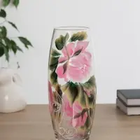 Ваза &laquo;Пышные цветы&raquo;, 7.5&times;11&times;26 см, стекло