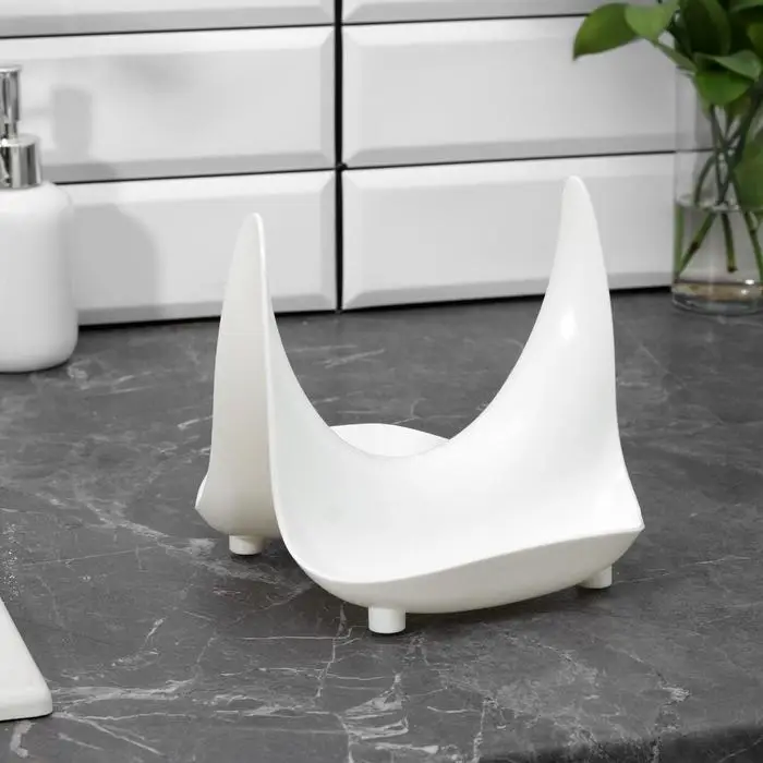 Подставка универсальная BEROSSI Rimi, 18&times;15&times;16 см, пластик, слоновая, кость