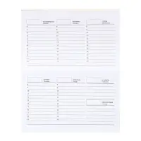 Планинг недатированный A6, с открывными листами, 50 листов, на склейке, мягкая обложка, Мои авокадопланы Планинг недатированный A6, с открывными листами, 50 листов, на склейке, мягкая обложка, Мои авокадопланы