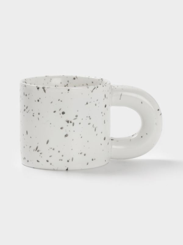 Кружка Доляна Кружка Доляна "Сплэш" 14х8,8х8 см, цвет белый