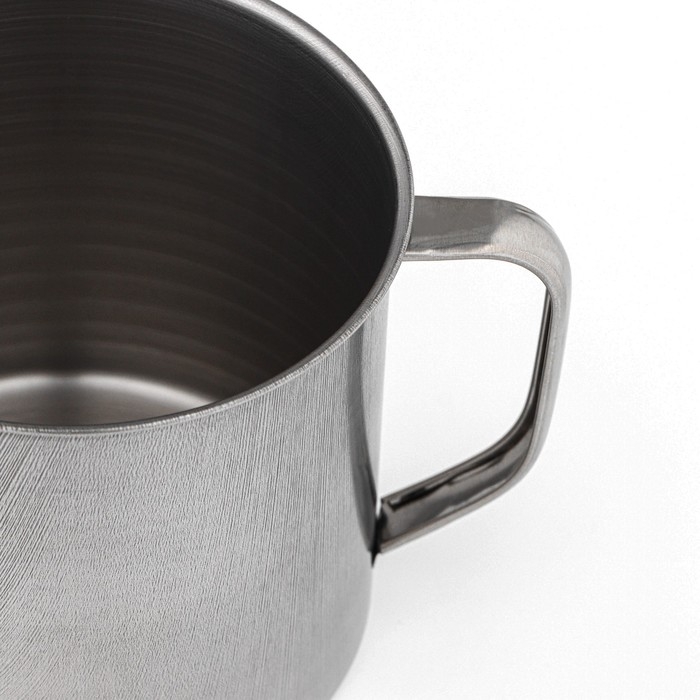 Кружка из нержавеющей стали «Мэйли», 900 мл, d=12 см, цвет хромированный Кружка из нержавеющей стали «Мэйли», 900 мл, d=12 см, цвет хромированный