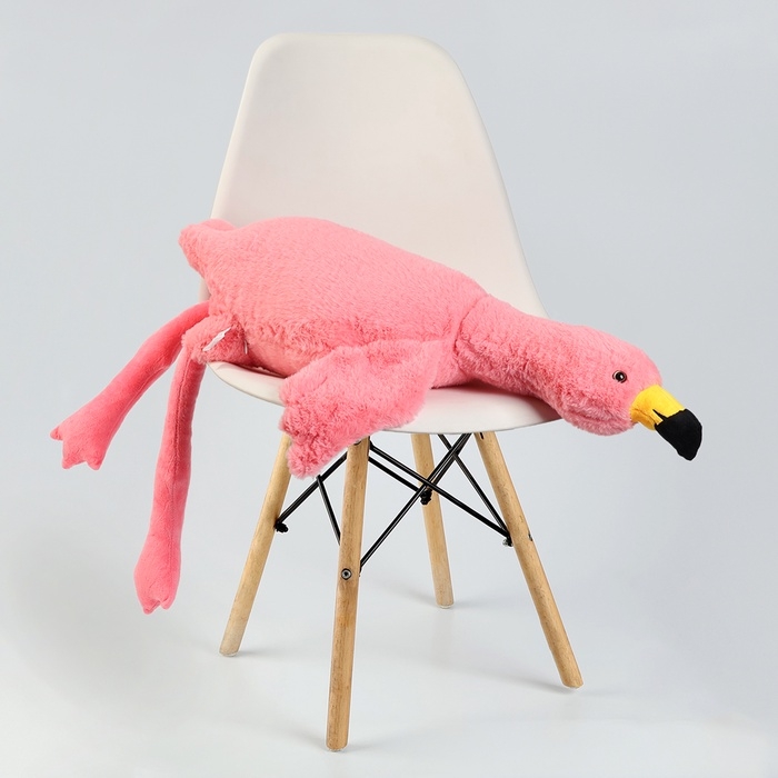 Мягкая игрушка «Фламинго», 90 см, цвет розовый