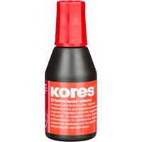 Краска штемпельная KORES красная 71328 ев/эт