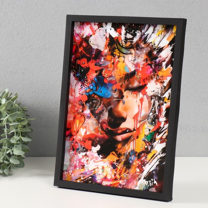 Ключница открытая Ключница открытая "Абстракция" 5 крючков, 23х32 см