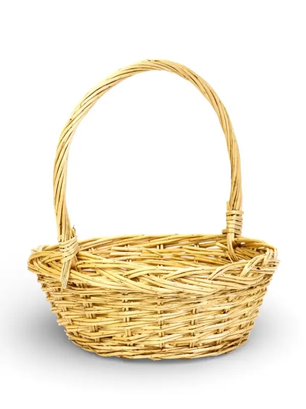 Набор корзин 3 шт ИВА 33x33x13 28x28x11 22x22x11 см ПЛЕТ ручка h=20/18/16 см