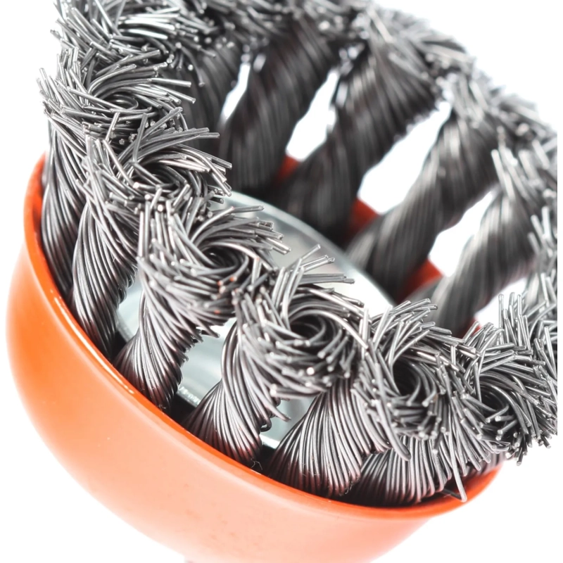 Корщетка для УШМ EDGE by PATRIOT d75мм, М14, чашка витая (813010006)