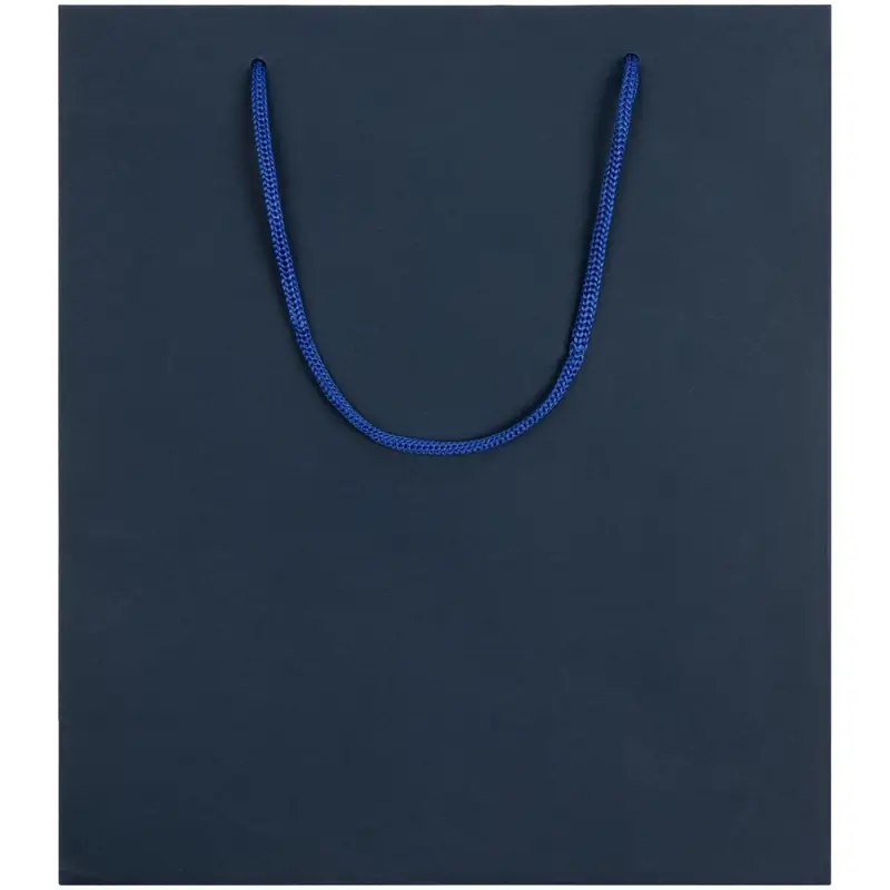 Пакет бумажный Vid L, синий