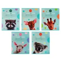 Тетрадь 12 листов в клетку Calligrata, &laquo;Узнай себя!&raquo;, обложка мелованный картон, МИКС