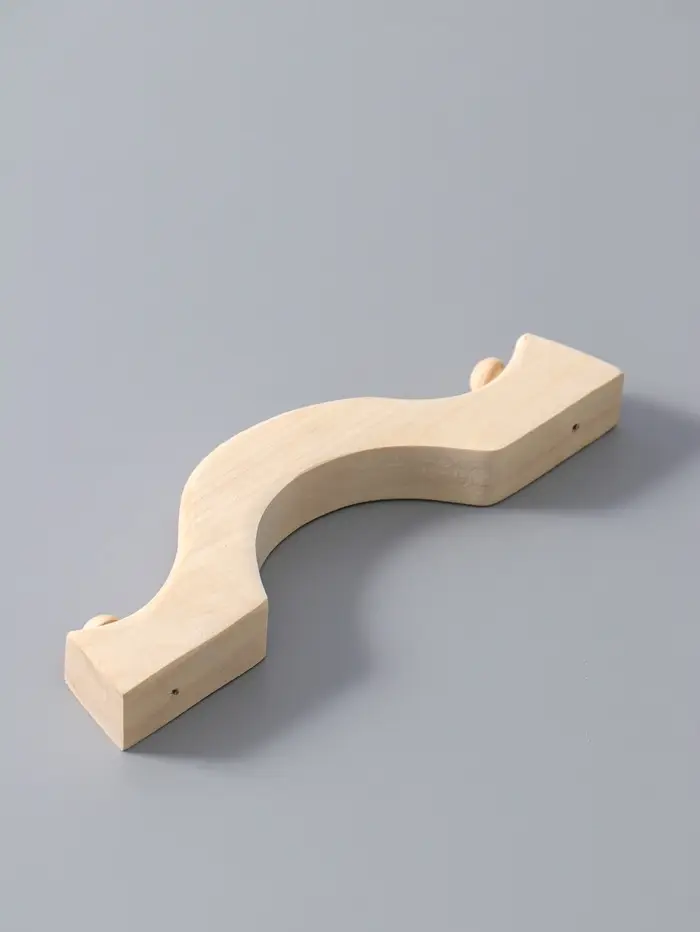 Ручка дверная из осины узкая,ширина 25мм