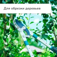 Сучкорез профессиональный, 27.5&minus;40.5" (70.5&minus;103 см), телескопический, с пластиковыми ручками, МИКС, Greengo
