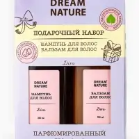 Подарочный набор женский DREAM NATURE Diva: шампунь для волос и бальзам для волос по 330 мл