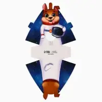 Коробка складная с окном «Космонавт», 9 х 14 х 6 см
