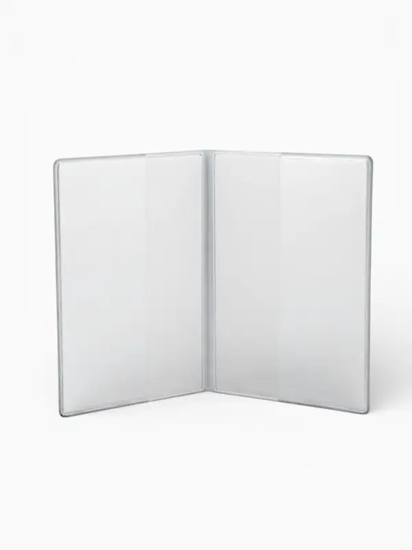 Обложка для паспорта, пвх, 9.5&times;0.5&times;13.5 см, МИКС