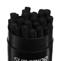 Уголь натуральный 20 штук, d=5-7 мм, в картонном тубусе, черный