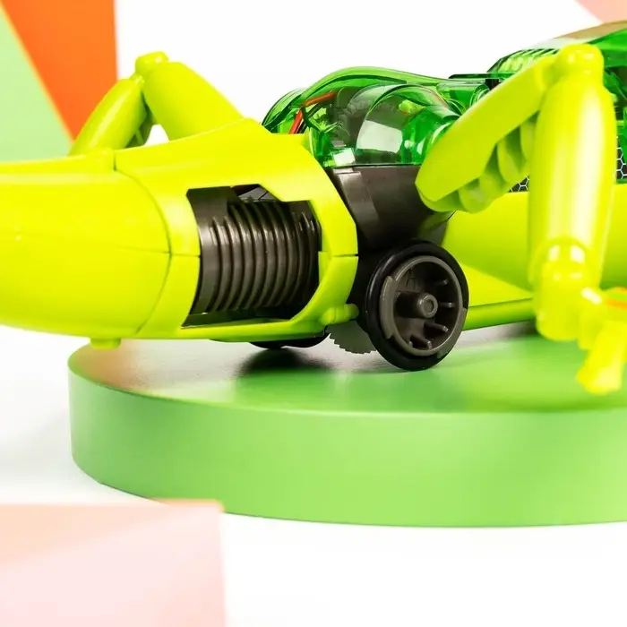 Робот &laquo;Ящер&raquo; Эврики, электронный конструктор, интерактивный: сенсорный, свет, на батарейках, 92 детали