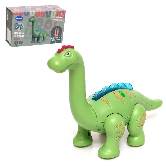 Конструктор магнитный «Дино», 7 деталей Конструктор магнитный «Дино», 7 деталей