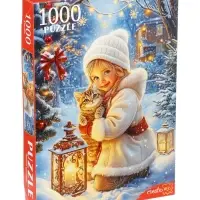 Пазл 1000 эл. "Зимняя прогулка" П1000-7632"