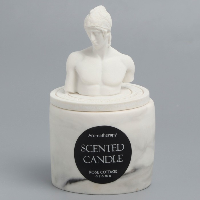 Свеча в бетоне ароматическая  Свеча в бетоне ароматическая "Шангрила", соевый воск